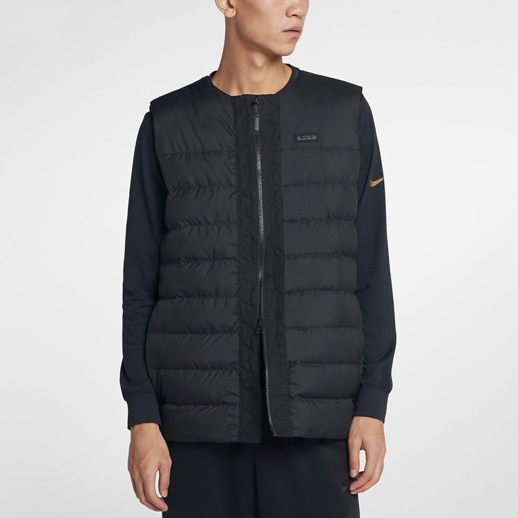 Men's Nike Casual Hooded Black Down Jacket AH2206-010