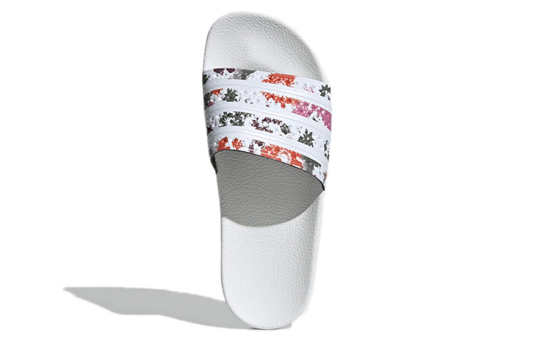 (WMNS) adidas Adilette Slide 'White Floral' H00142