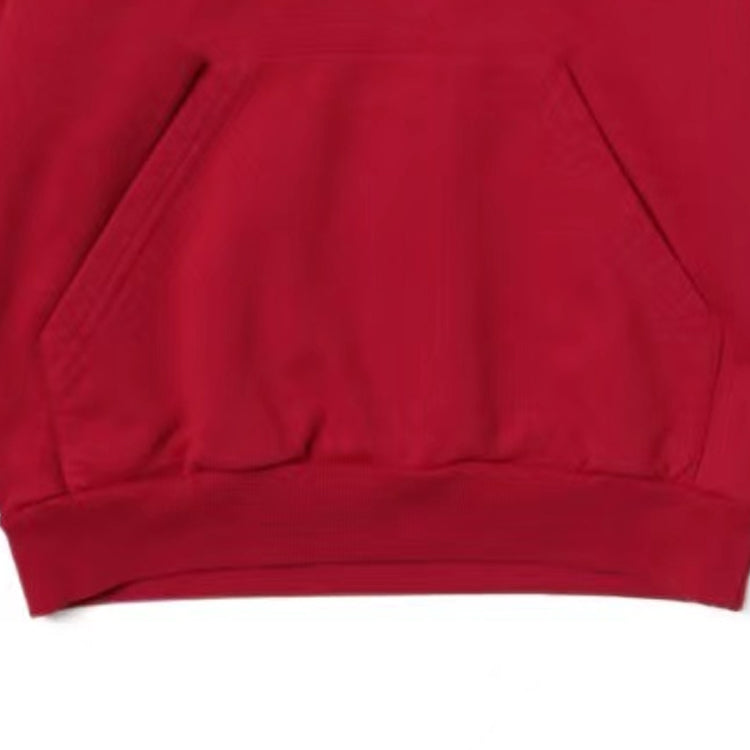 (GS) Balenciaga Tape Type Cotton Hoodie 'Red' 682019TOVB36400