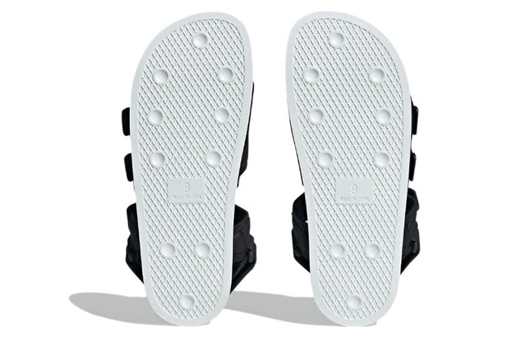 adidas originals Adilette Sandal 4.0 'Black White' HP3096