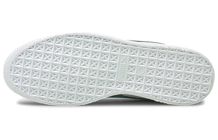 PUMA Basket Mid Shoes Vintage White/Green/Grey 381245-02