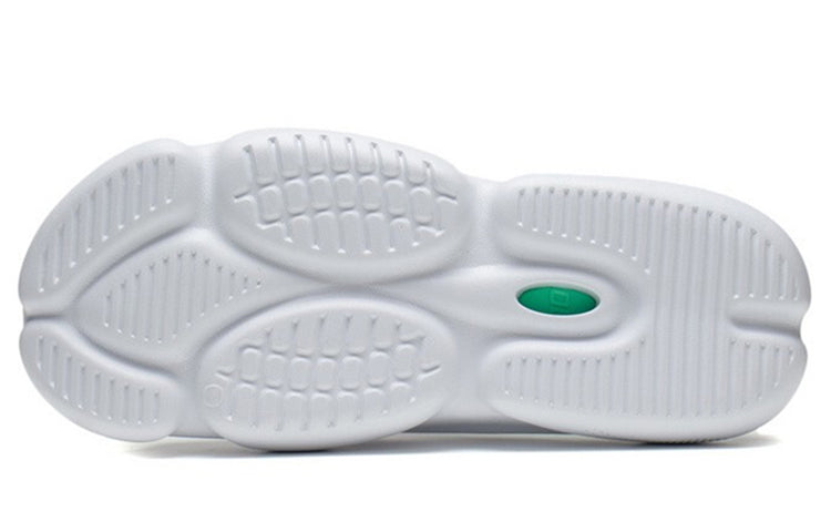 (WMNS) Li-Ning 8 PE Courtside Sport Slides 'White Green' ABTS010-14