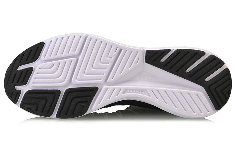 (WMNS) Li-Ning Running Shoes 'Black White' ARHP156-2