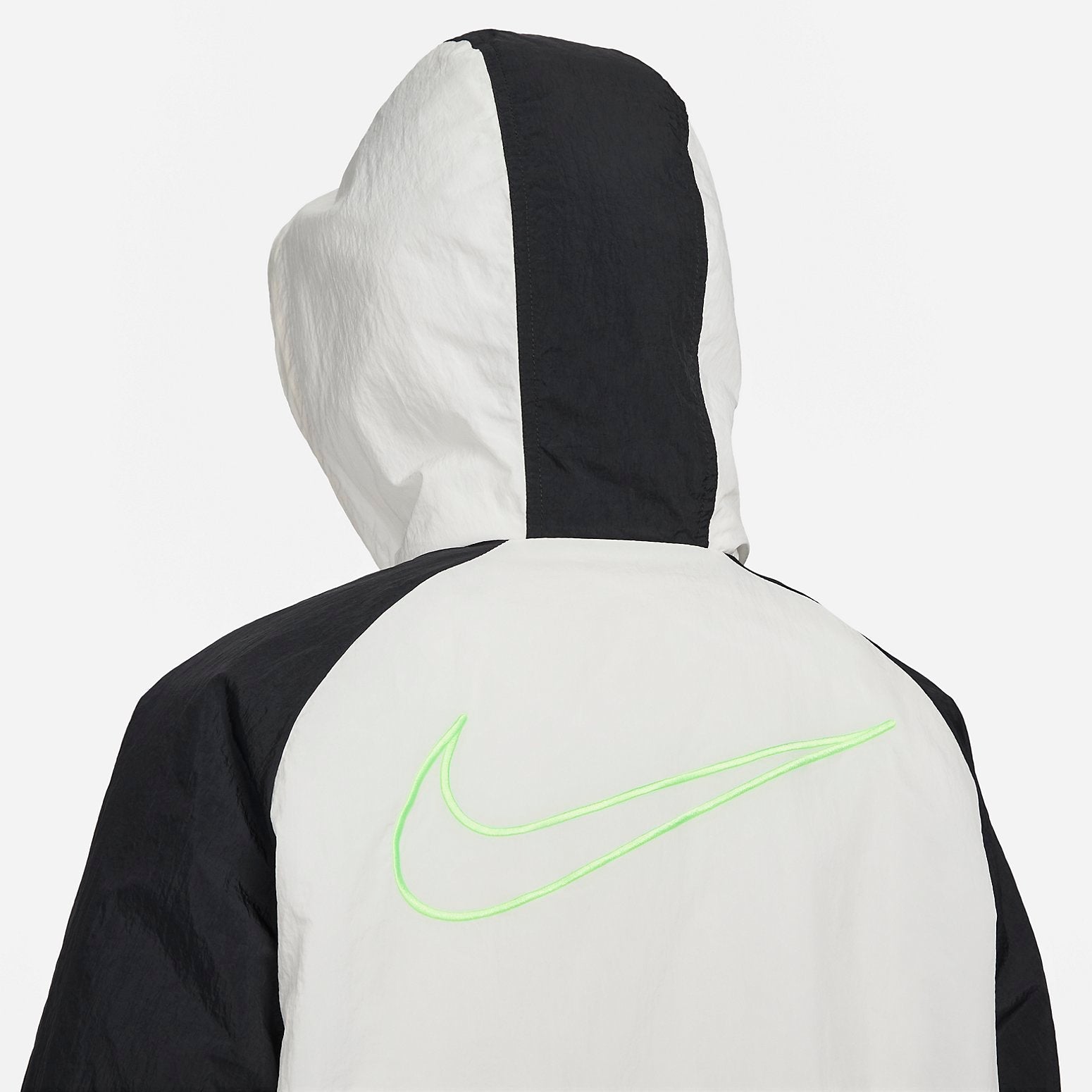 Nike Woven Basketball Jacket 'White Black' FB7114-030