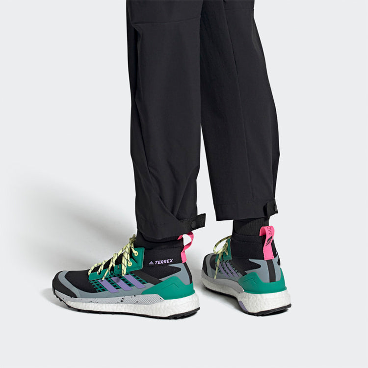 (WMNS) adidas Terrex Free Hiker 'Black Green' EG2194