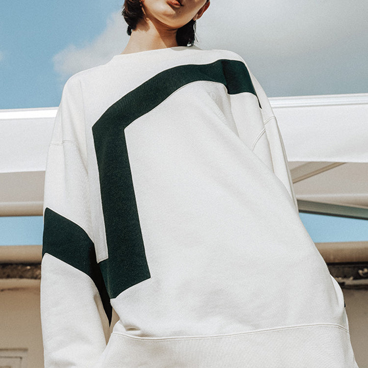 Vans Logo Printing Casual Sports Pullover Couple Style White VN0A54NC3KS