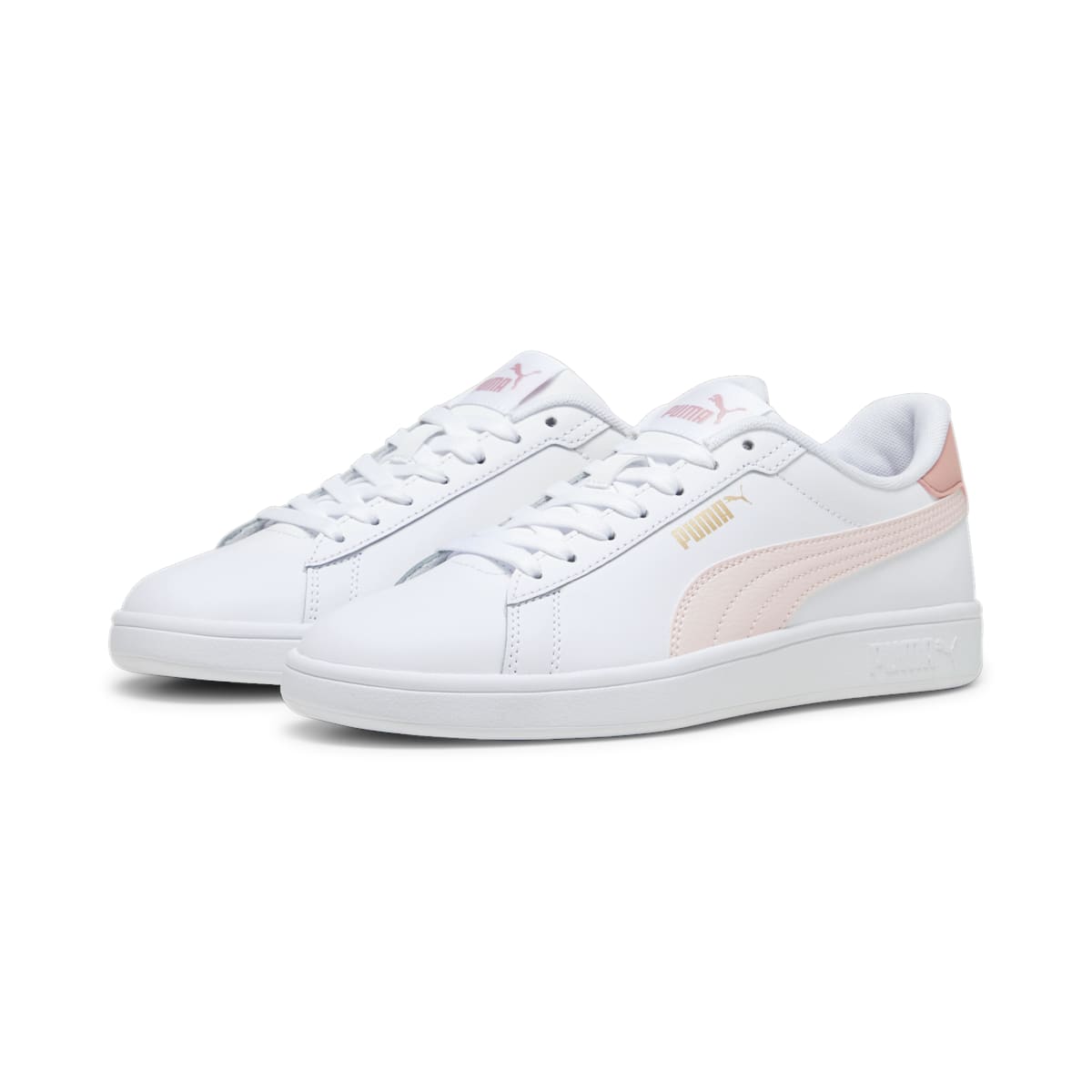 (WMNS) PUMA Smash 3.0 L 'White Frosty Pink' 390987-12