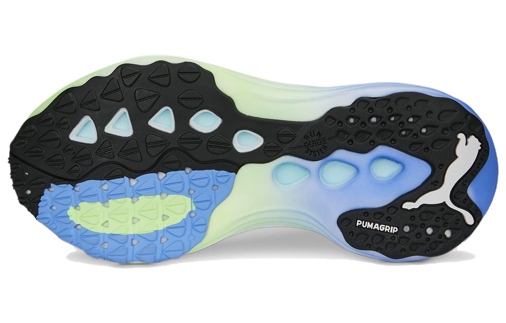 (WMNS) PUMA ForeverRun Nitro 'Elektro Purple Fizzy Lime' 377758-02