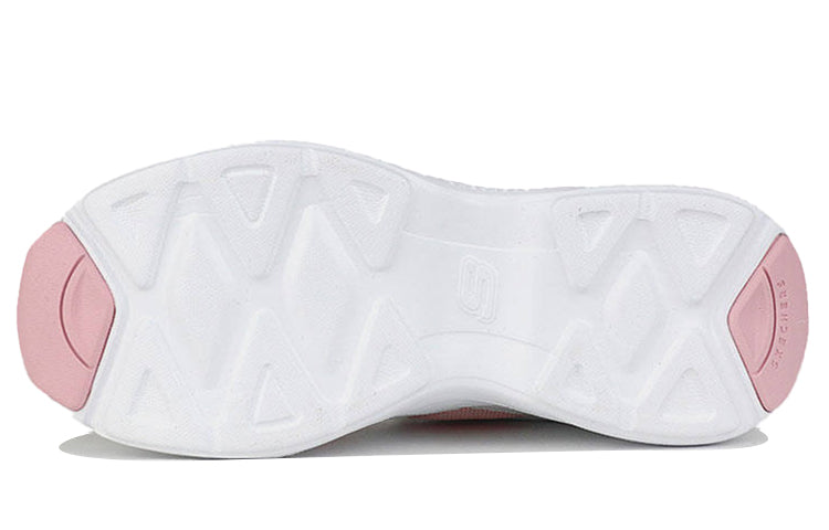 (WMNS) Skechers D'Lites Airy Low Chunky Shoes Pink/White 88888364-WPK
