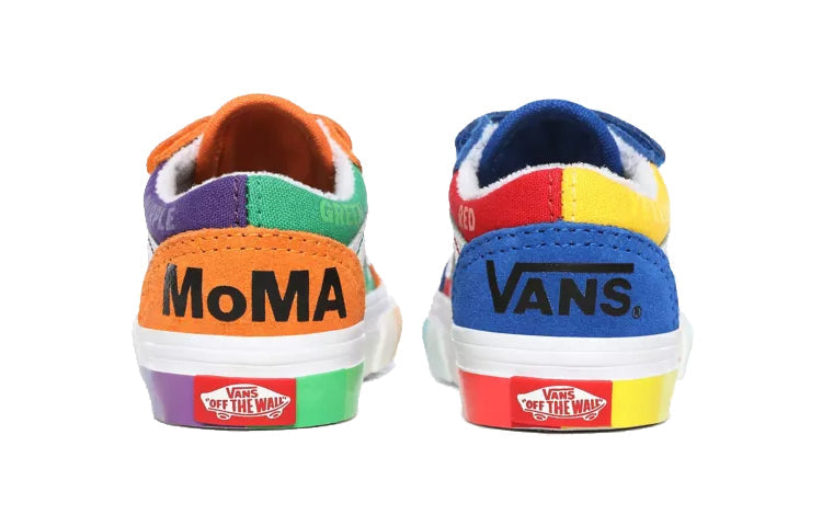 (TD) Vans MoMA x Old Skool V 'Color Wheel' VN0A4VJJ0K1