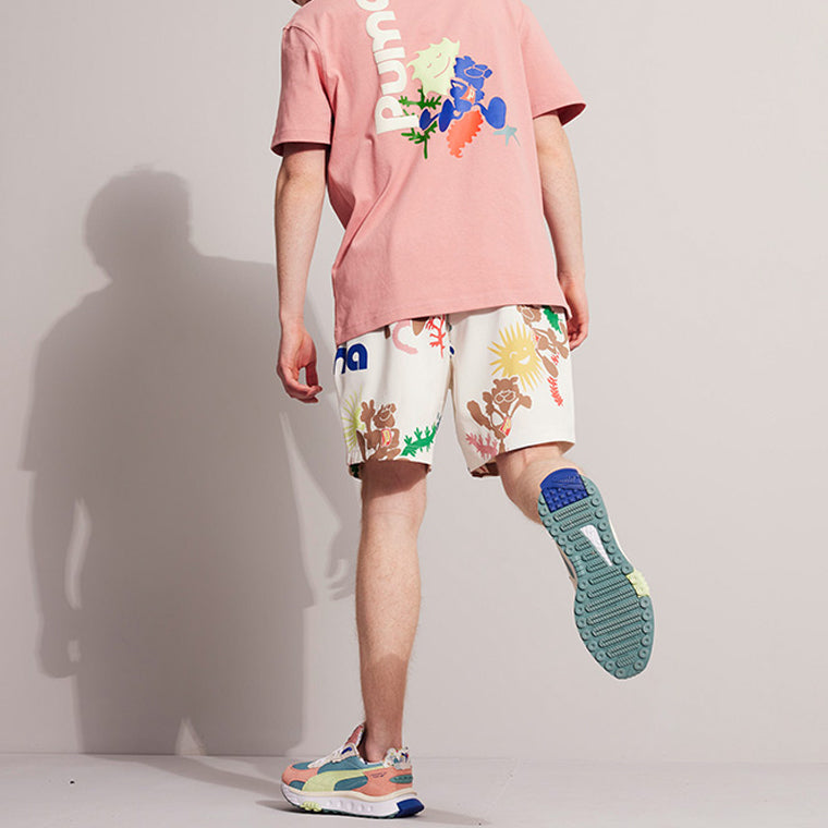 PUMA Adventure Planet Graphic Tee 'Pink' 533485-24