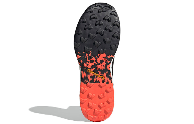 adidas Terrex Agravic Tech Pro Trail 'Black Solar Red' FU7634