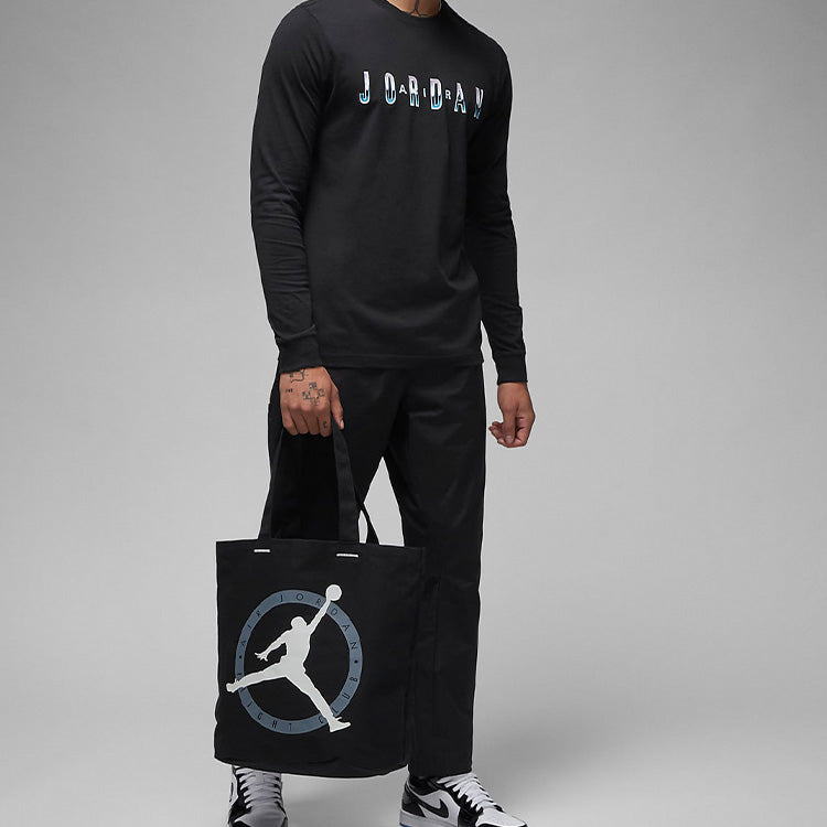 Air Jordan Graphic Tote Bag 'Black' FJ6806-010