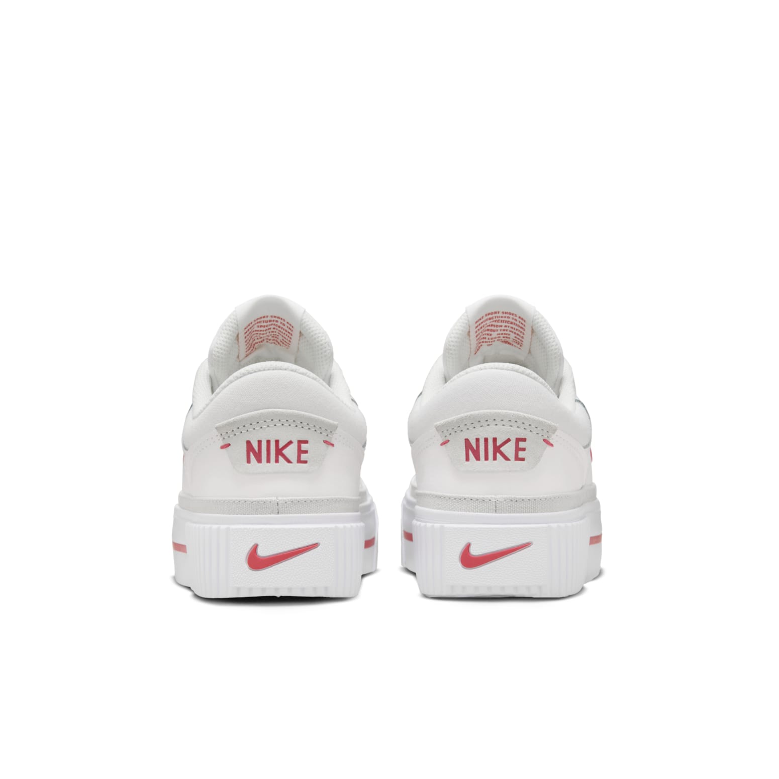(WMNS) Nike Court Legacy Lift 'Summit White Aster Pink' FV5526-102