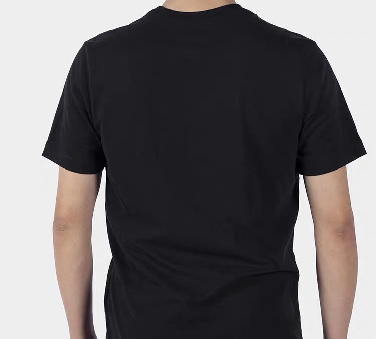 Nike LeBron James Printing Basketball Sports Short Sleeve Black BQ3625-010