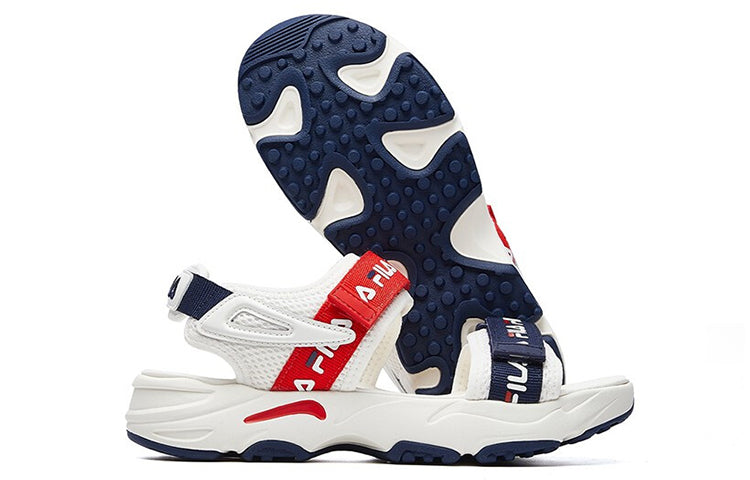 (WMNS) FILA Tracer Sports Sandals For White/Red F12W024529FGR