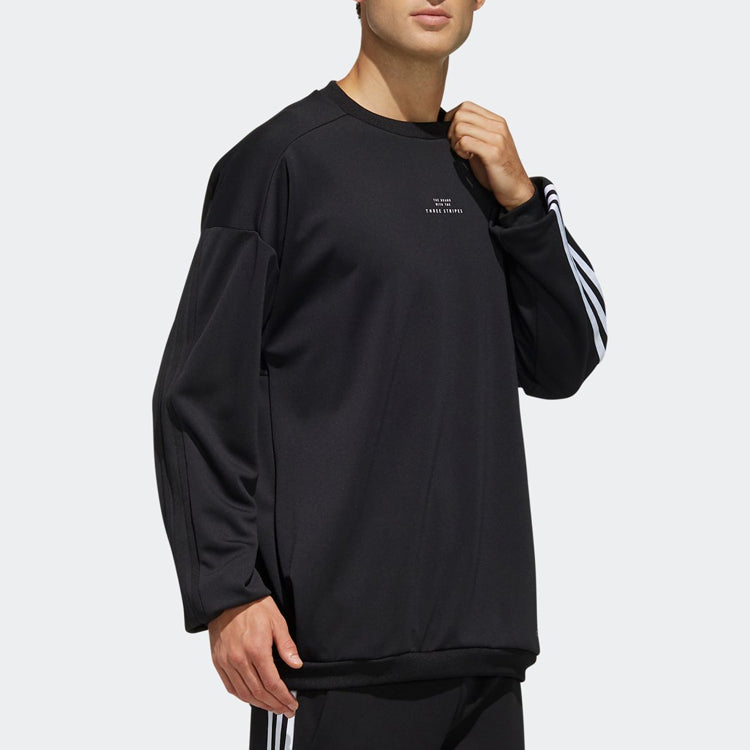 adidas Running Sports Shirt SweaterMen Black FM5317