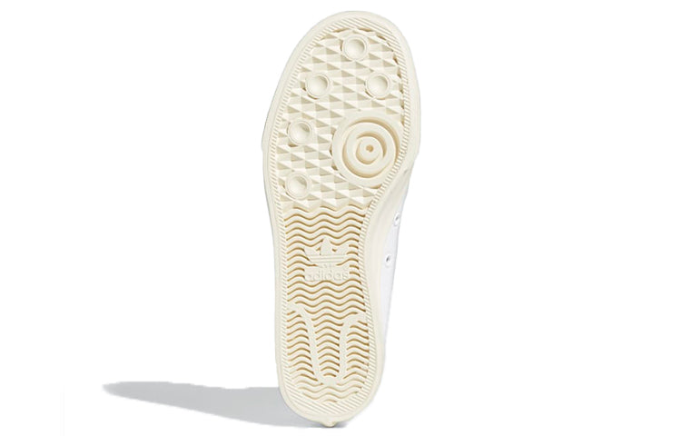 (WMNS) adidas Nizza Trefoil Hi 'White Green' Q46383