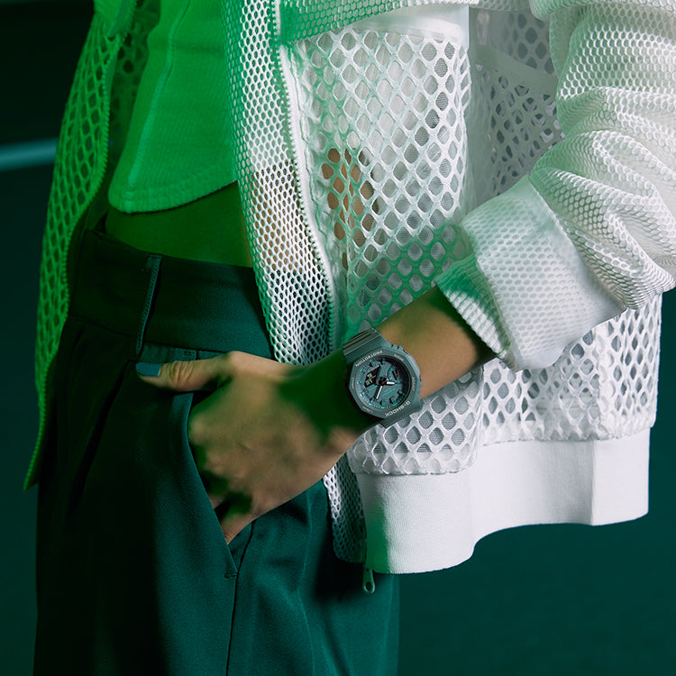 CASIO G-Shock Analog-Digital 'Green' GMA-S2100GA-3APR
