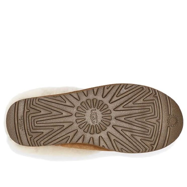 (WMNS) UGG Cluggette Slipper 'Chestnut' 1115134-CHE