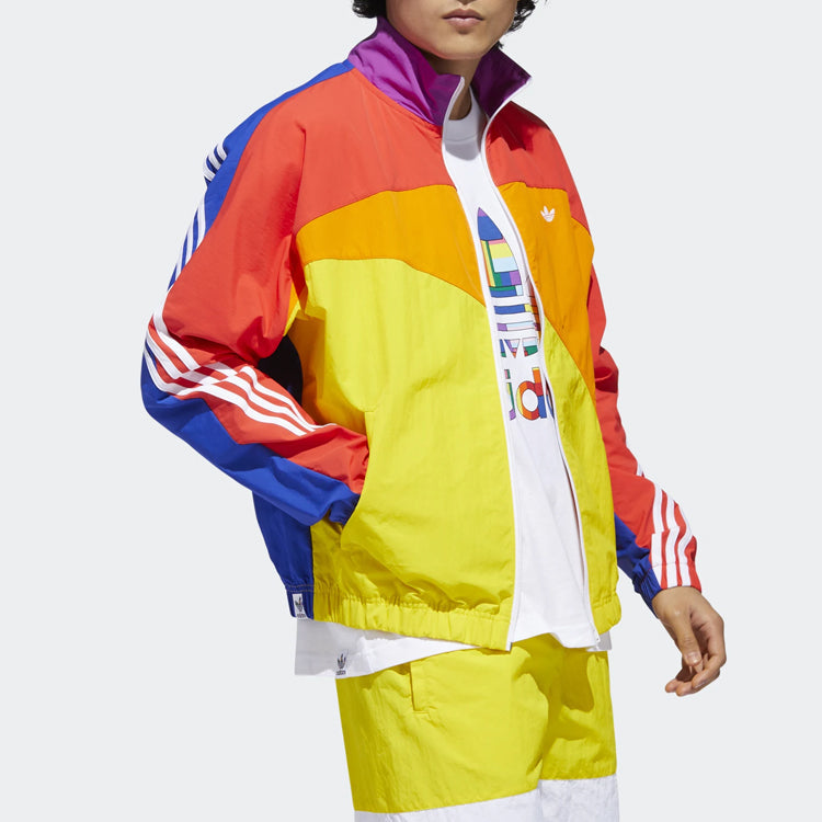 adidas originals PRIDE OFF CENTE Sports Jacket Multicolor GD0955