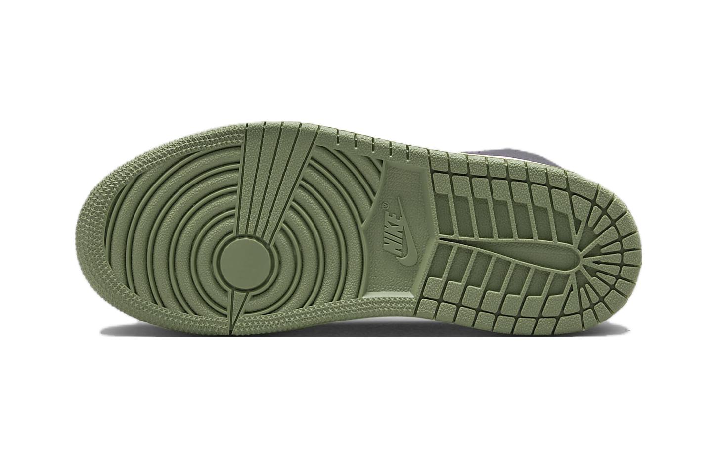 (PS) Air Jordan 1 Mid SE Craft 'Anthracite Light Olive' FD9094-003
