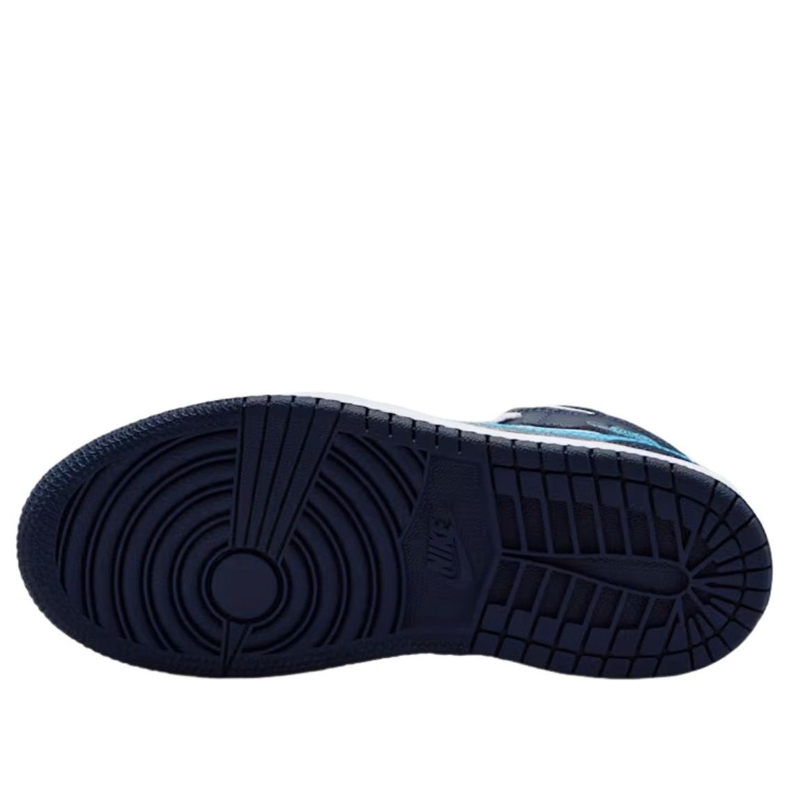 (PS) Air Jordan 1 Mid 'Obsidian Dark Powder Blue' DQ8424-404