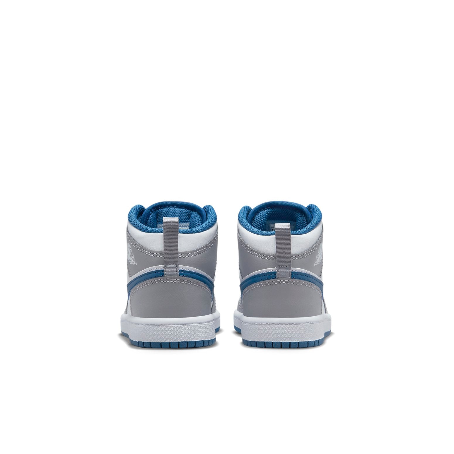 (PS) Air Jordan 1 Mid 'Cement True Blue' DQ8424-014