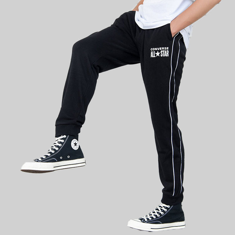 Converse All Star Track Pants Asia Sizing 'Black' 10018256-A01