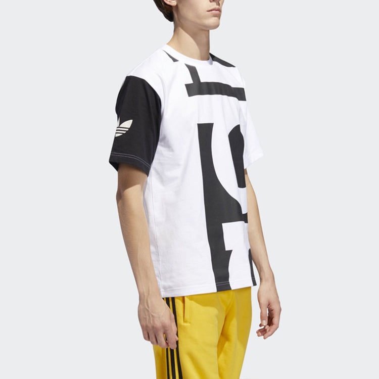 adidas originals BIG ADI TEE Printing Short Sleeve White DY6653