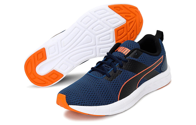 (WMNS) PUMA Meteor Nu Idp Low Black/White/Blue 193360-03
