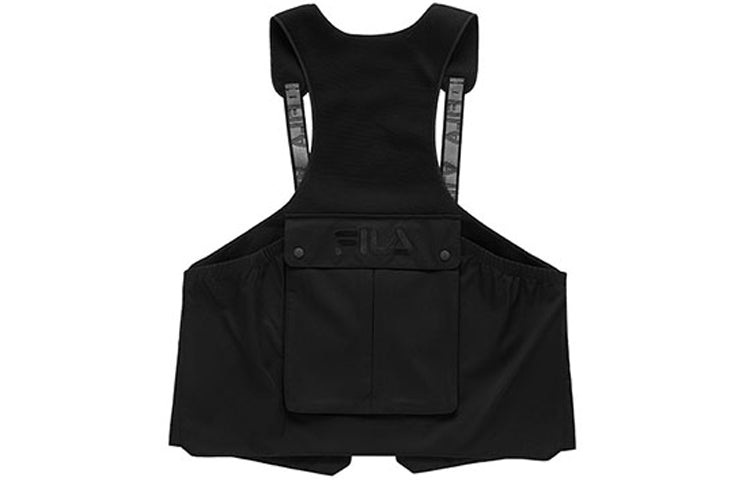 FILA FUSION Casual Sports vest Jacket Black T11M113705F-BK