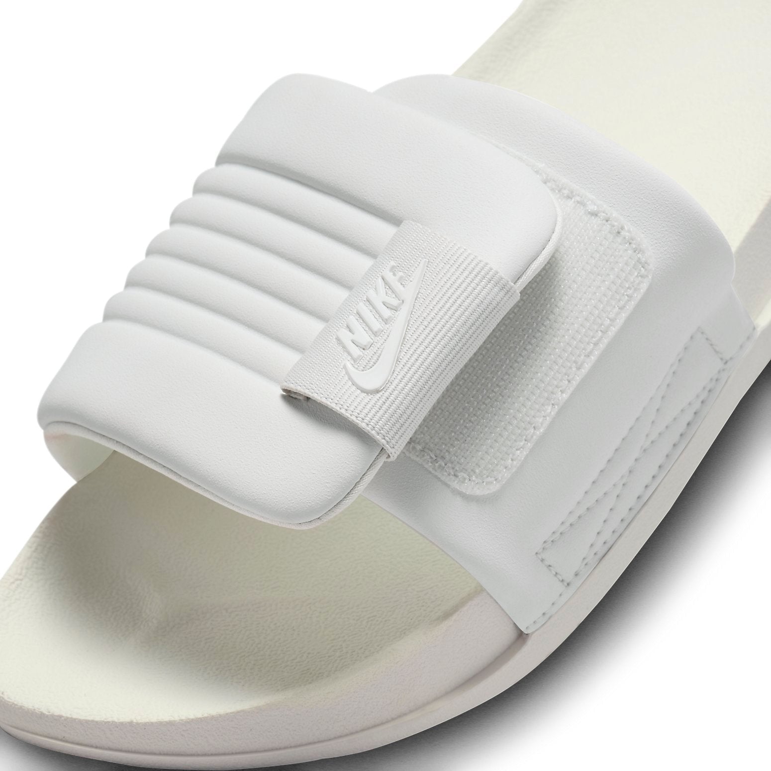 (WMNS) Nike Offcourt Adjust 'White/Gray' DV1033-001