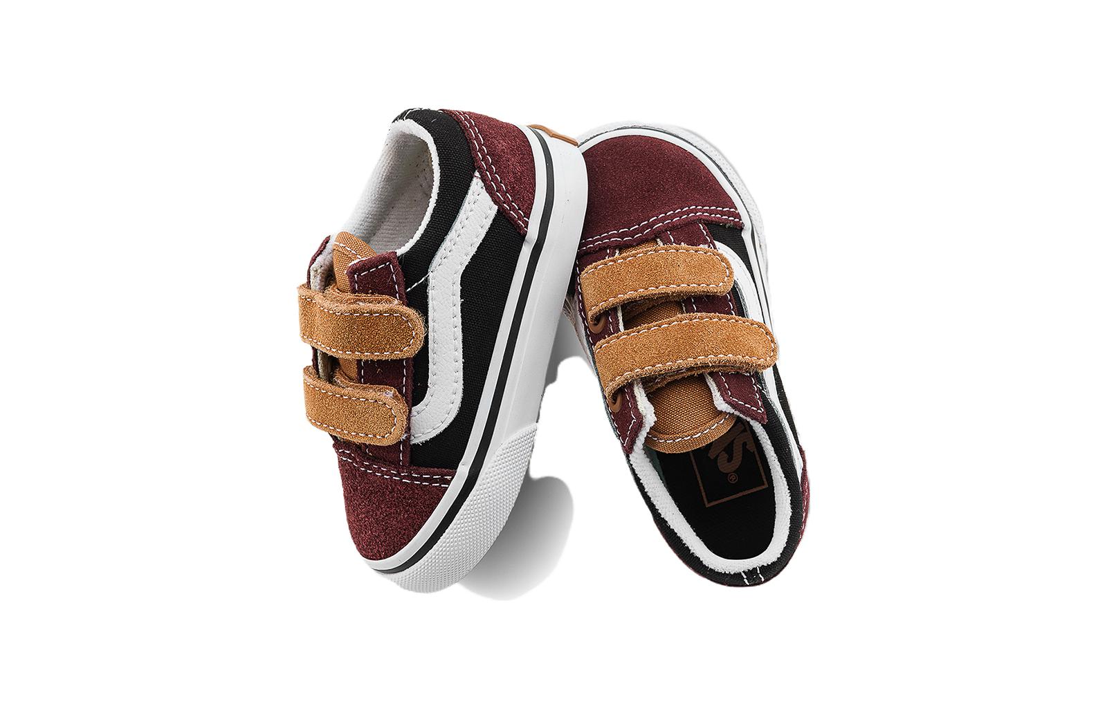 (TD) Vans Old Skool  'Brown Black White' VN0A38JNYS8