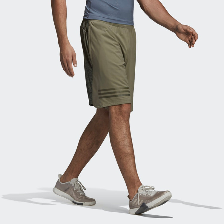 adidas 4Krft Sho Gradi Stripe Sports Knit Shorts Green CD7032