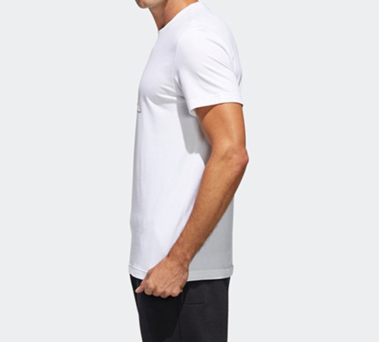 Men's adidas China Printing Short Sleeve White T-Shirt GL5634