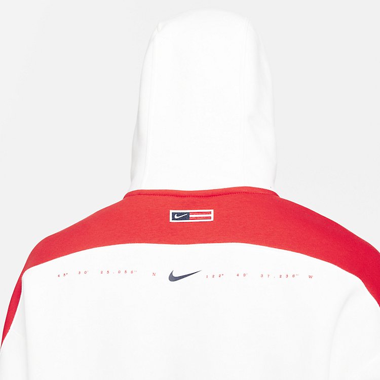 Nike Club Pullover Basketball Hoodie 'White' DM7952-100