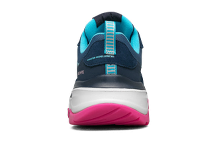 (WMNS) Skechers Max Cushioning Trail 'Grey Blue Pink' 128216-NVPK
