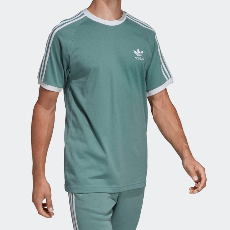 adidas originals Retro Cotton Short Sleeve Green FR7417