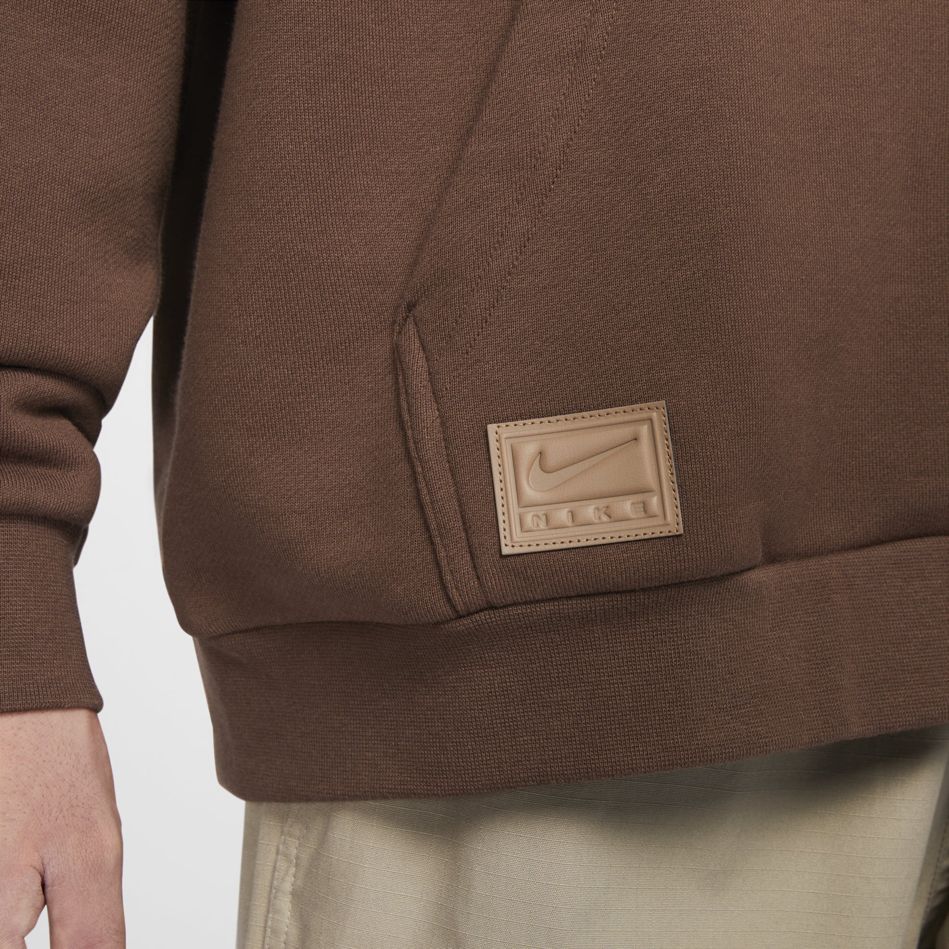 Nike Club Hoodie 'Brown' HQ4745-259