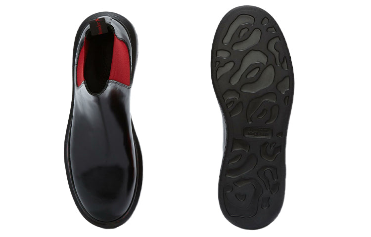 Alexander McQueen Hybrid Chelsea Boot 'Black Red' 586198WHX521066