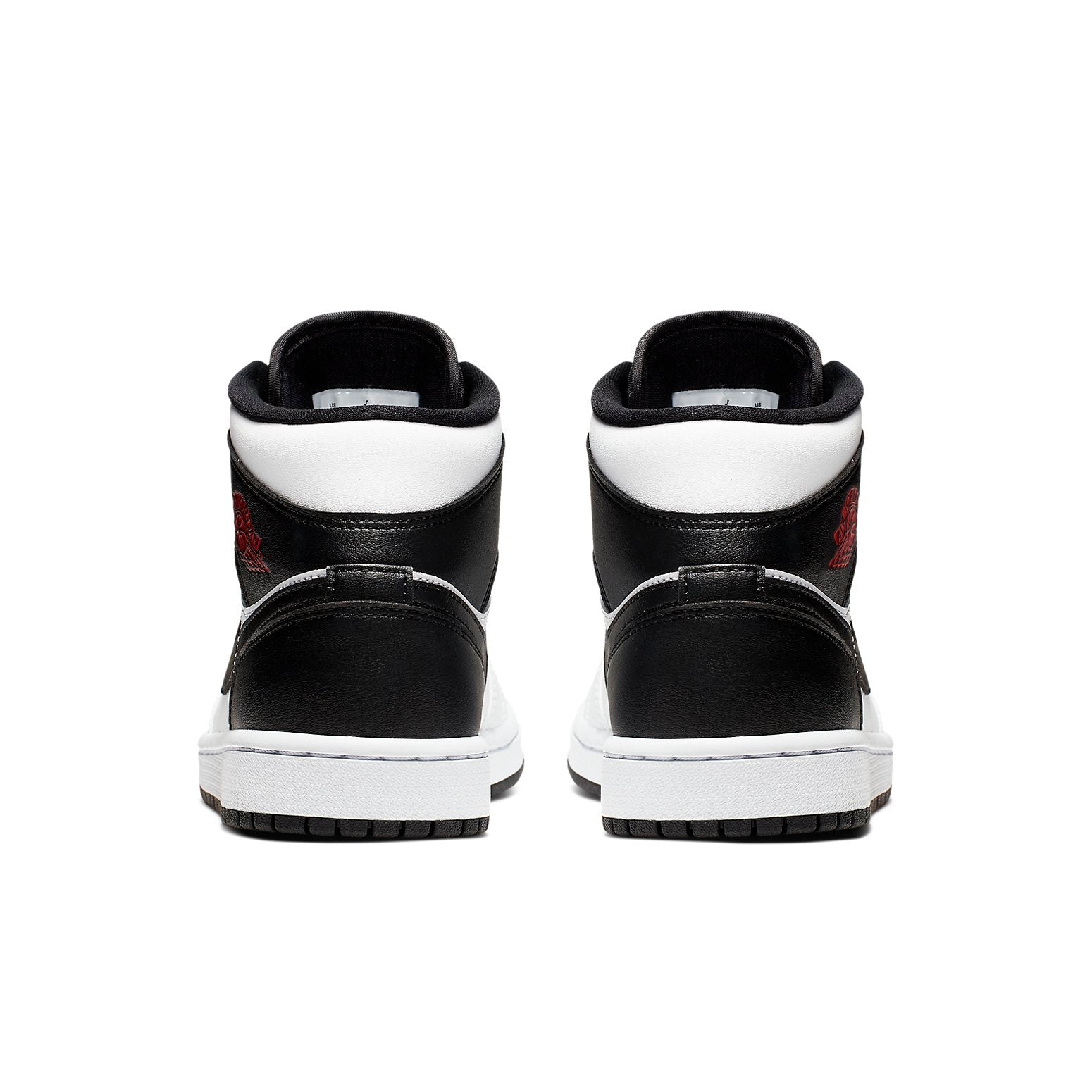 (WMNS) Air Jordan 1 Mid 'White Black' BQ6472-101