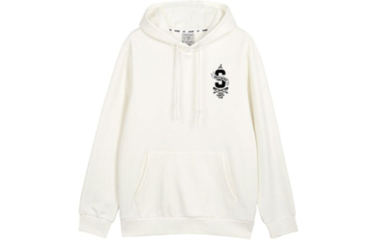Skechers Cartoon Graphic Drawstring Hoodie 'Navy Black White Grey' L422U239