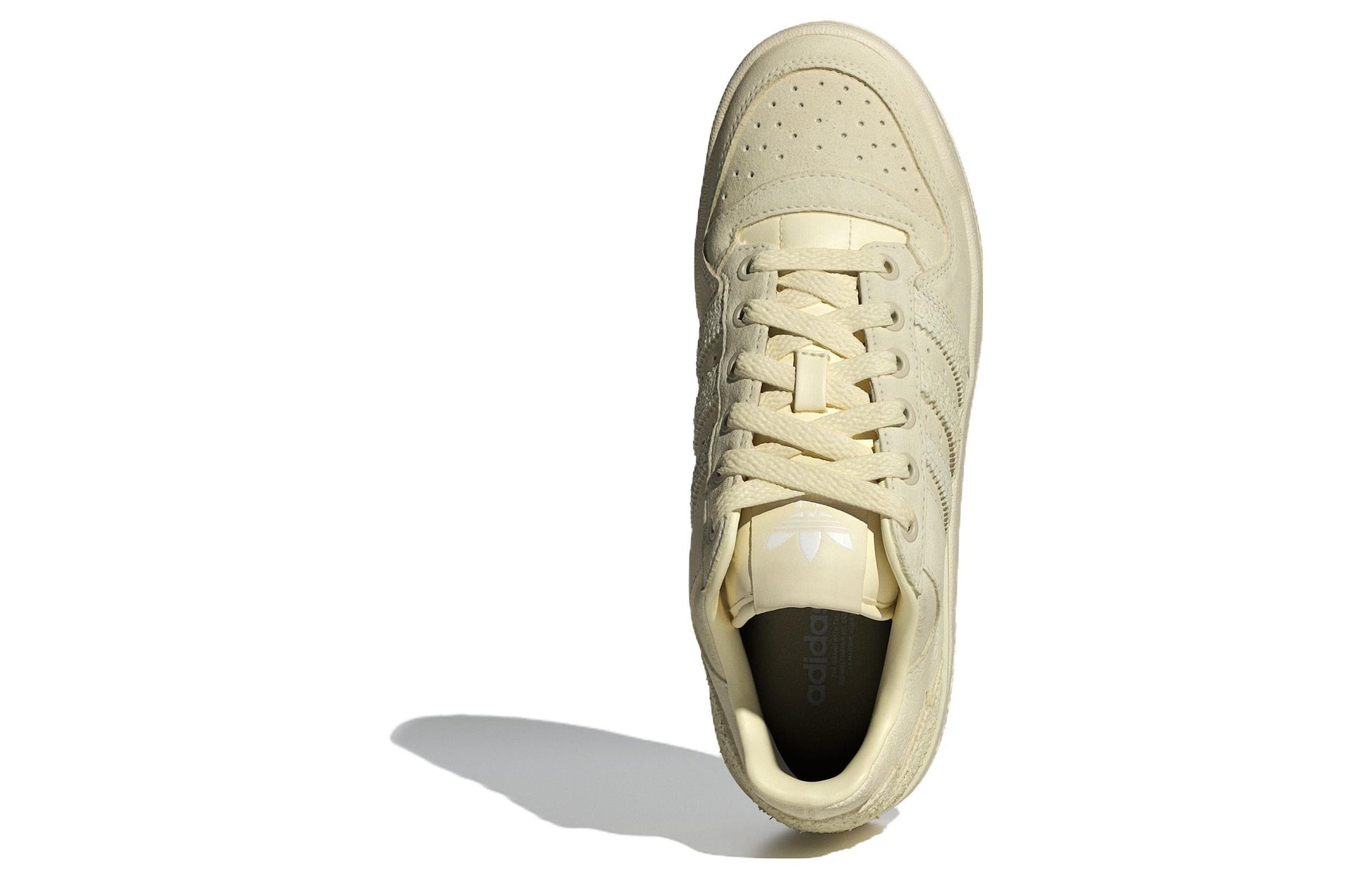 (WMNS) adidas Forum Bold Stripes 'Yellow Beige' ID3154
