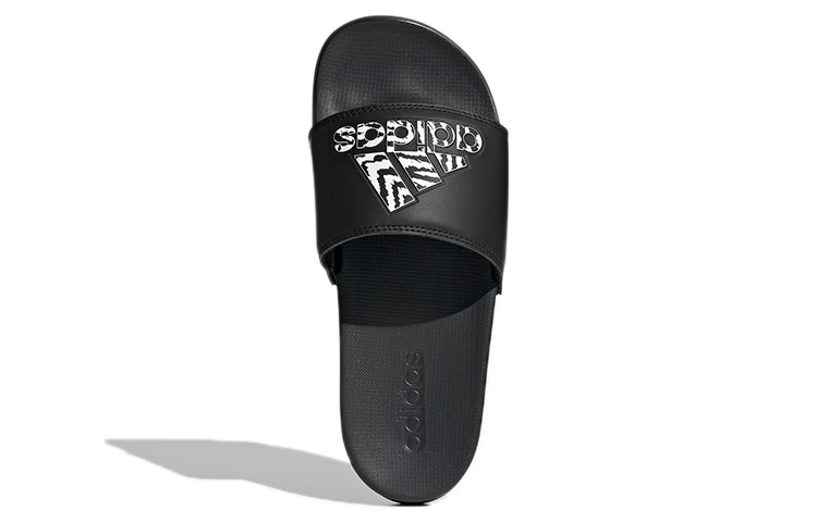(WMNS) adidas Adilette Comfort Slide 'Black Zebra' GZ2916