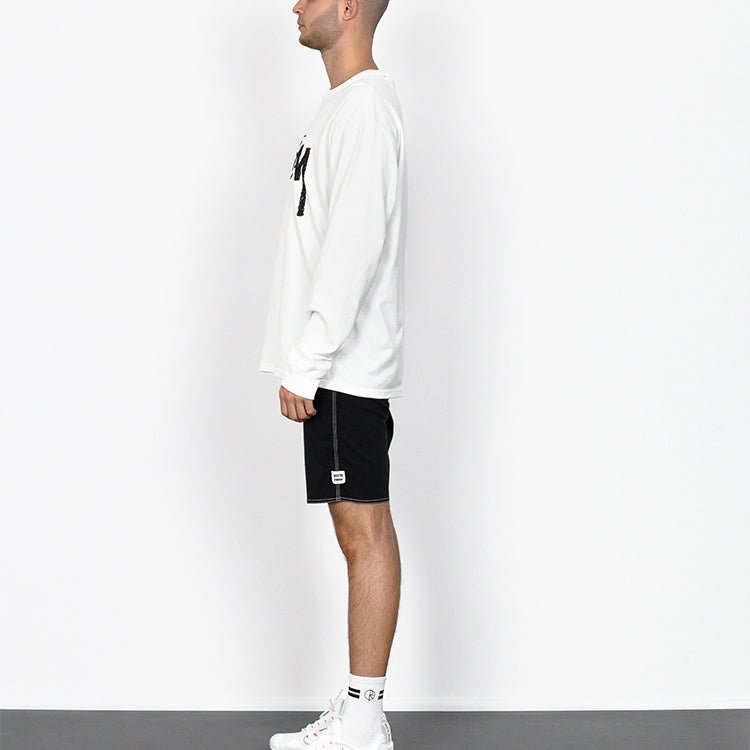 Men's Stussy Stock Long Sleeves White 1994406-1201