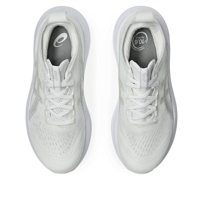 (WMNS) ASICS Gel-Nimbus 27 'White Glacier Grey' 1012B753-100