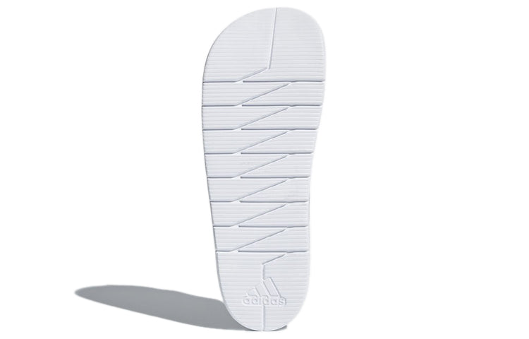 adidas Aqualette Cloudfoam Slippers 'Black White' CM7928