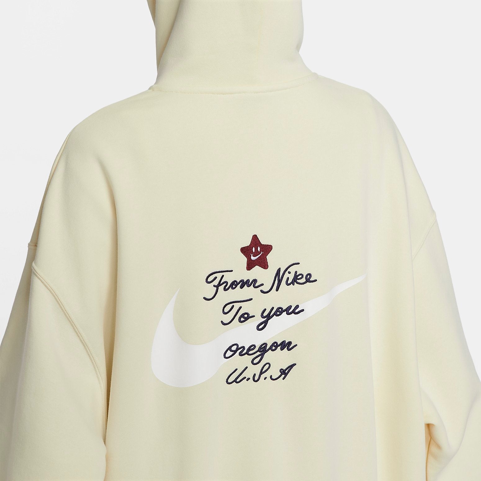 (WMNS) Nike Sportswear Essential Fleece Jacket 'Beige' FV8445-113