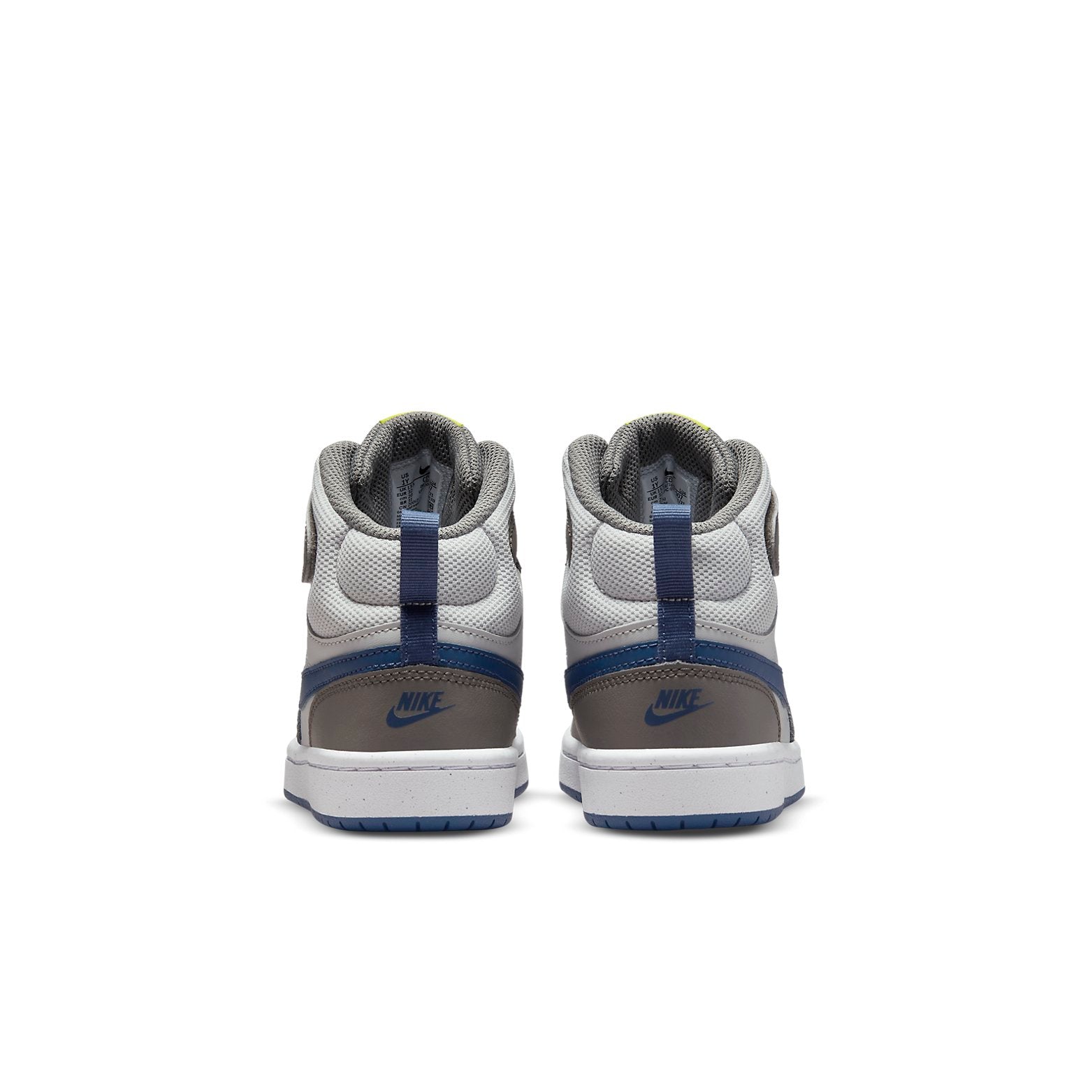 (PS) Nike Court Borough Mid 2 'Grey Fog Mystic Navy' CD7783-007